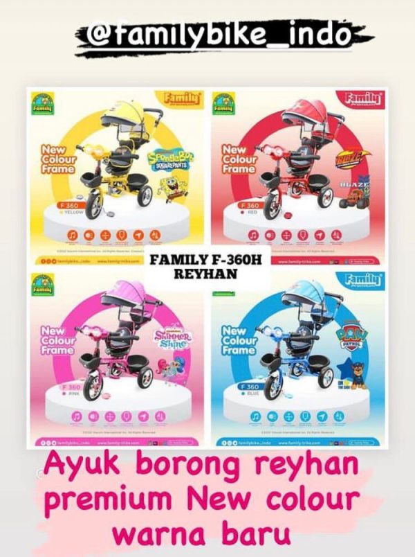Sepeda Anak Family Type 360 Reyhan