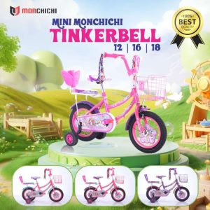 Sepeda Tinker Bell Ceria ukuran 12