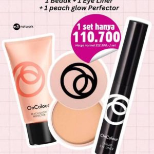 3 Produk 1 Bedak Plus 1 Eye liner Plus 1Peach Glow Perfector